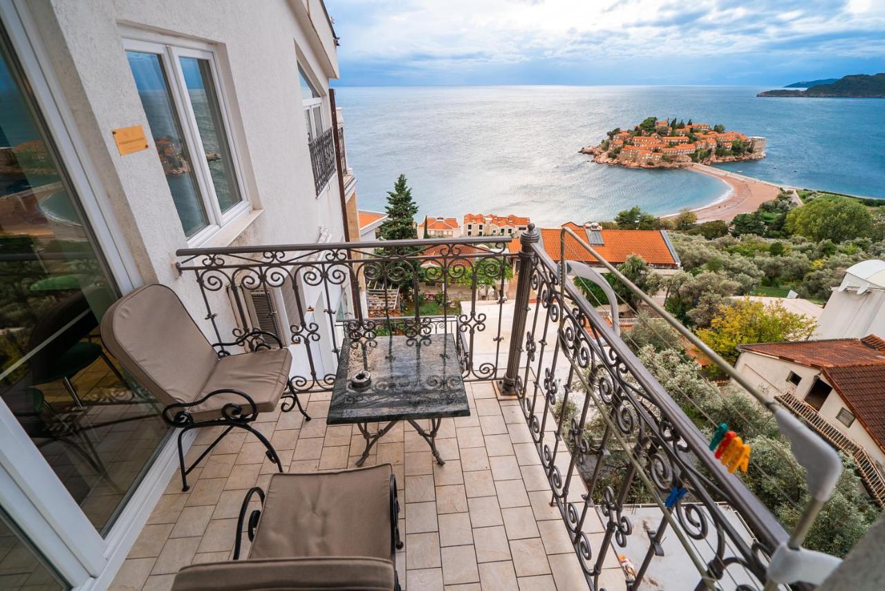 Villa Edelweiss Sveti Stefan Esterno foto