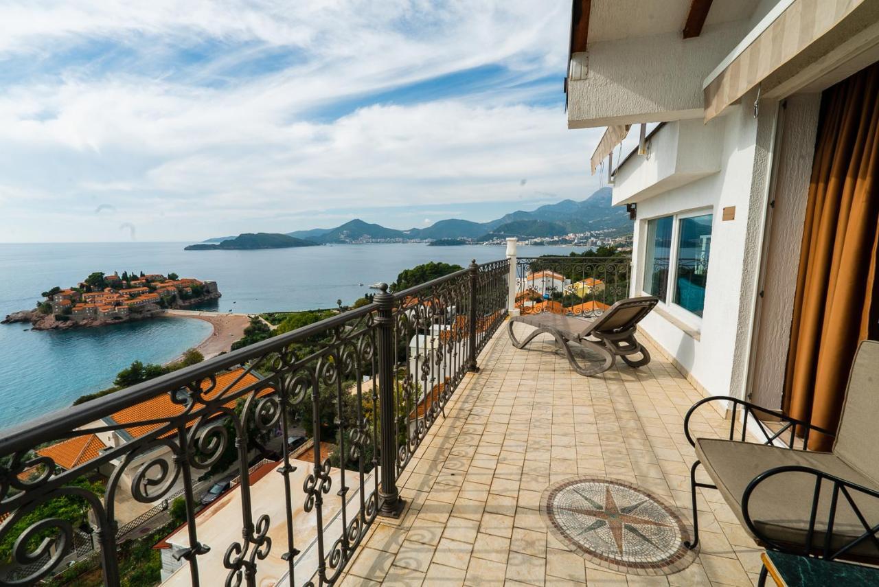 Villa Edelweiss Sveti Stefan Esterno foto