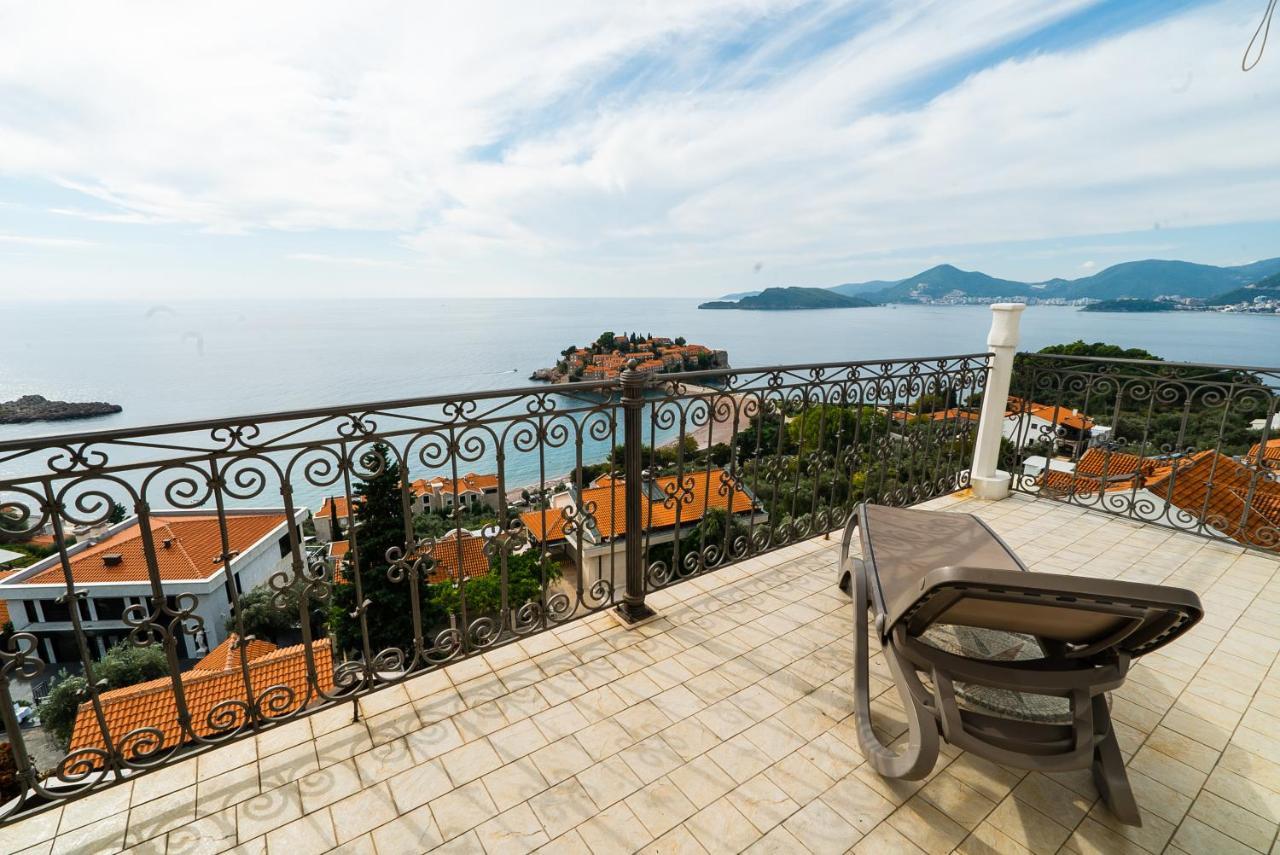 Villa Edelweiss Sveti Stefan Esterno foto