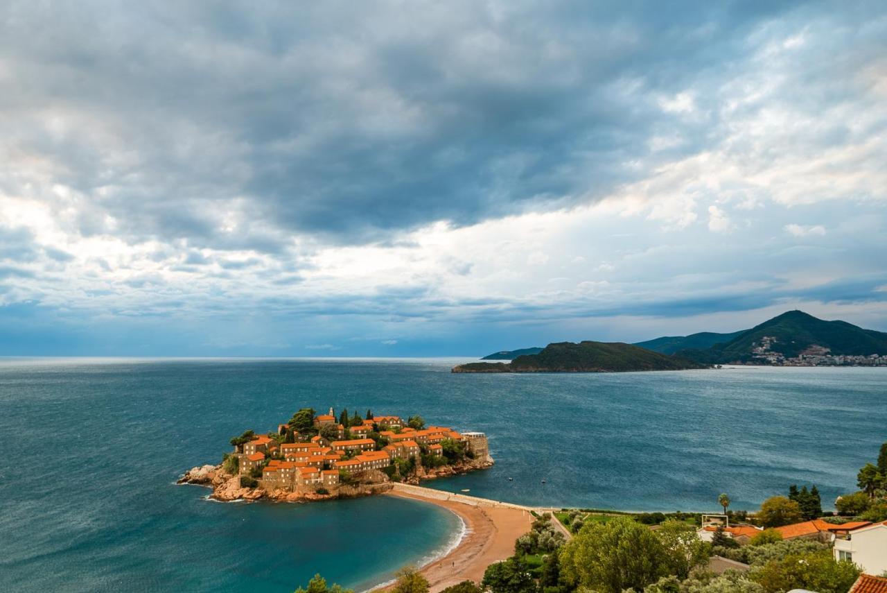 Villa Edelweiss Sveti Stefan Esterno foto