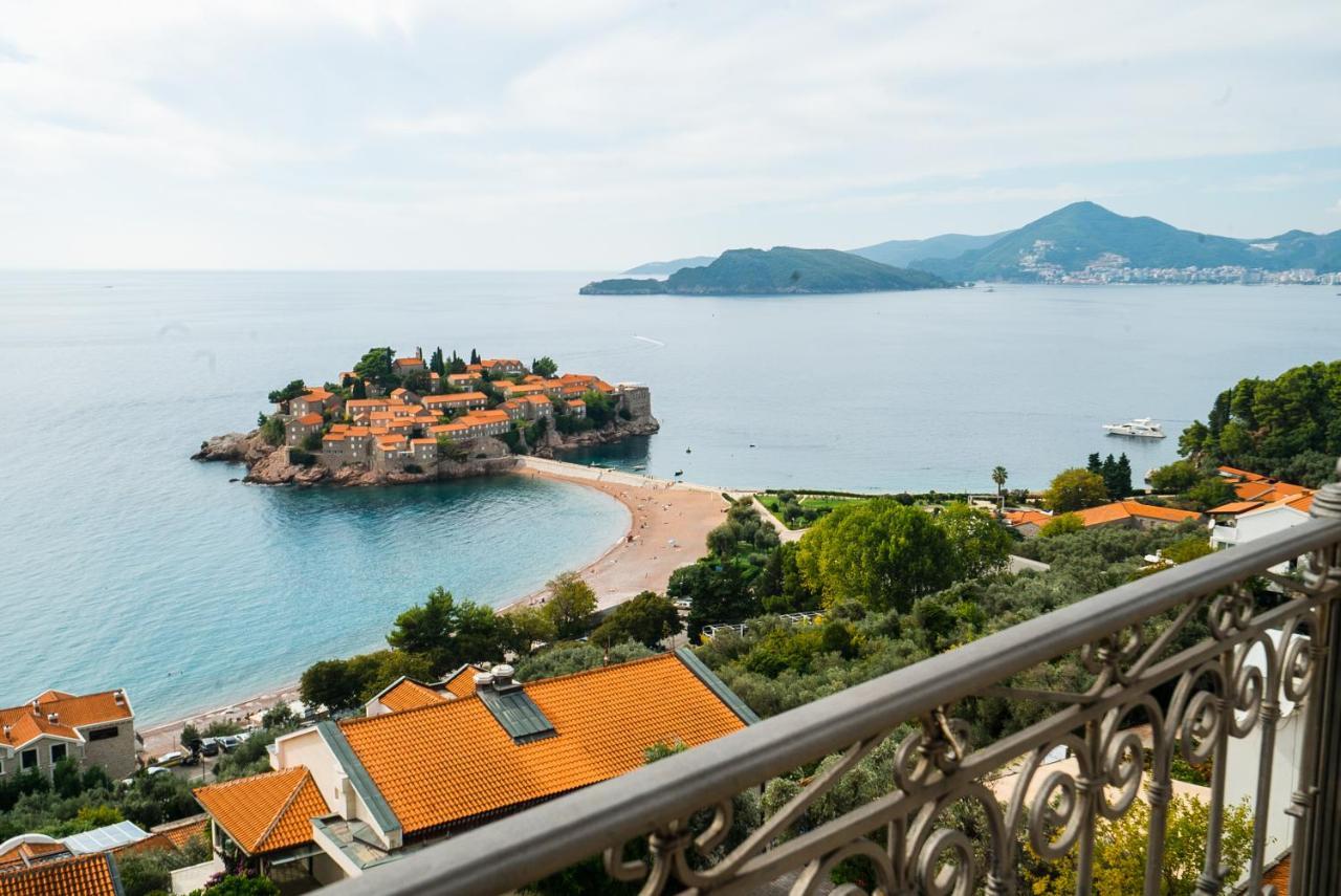 Villa Edelweiss Sveti Stefan Esterno foto