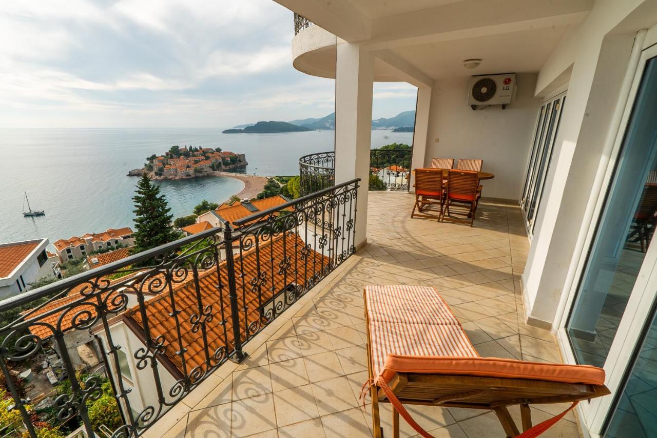 Villa Edelweiss Sveti Stefan Esterno foto