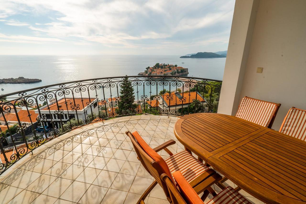 Villa Edelweiss Sveti Stefan Esterno foto