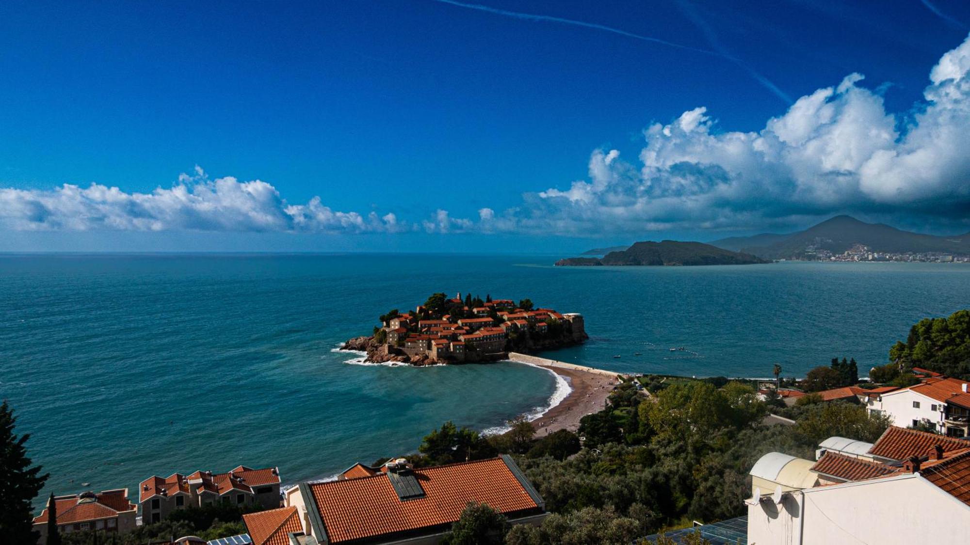 Villa Edelweiss Sveti Stefan Esterno foto