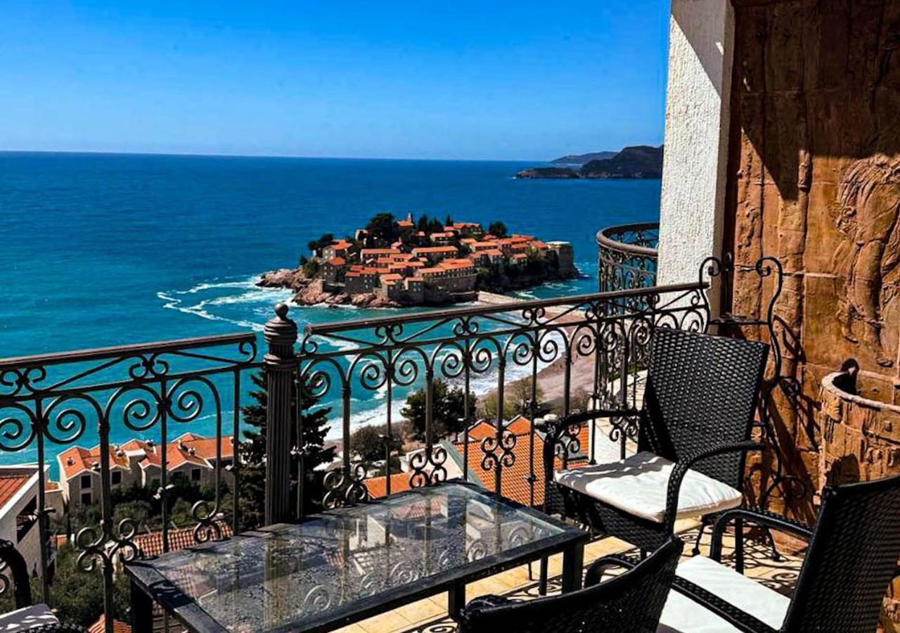 Villa Edelweiss Sveti Stefan Esterno foto